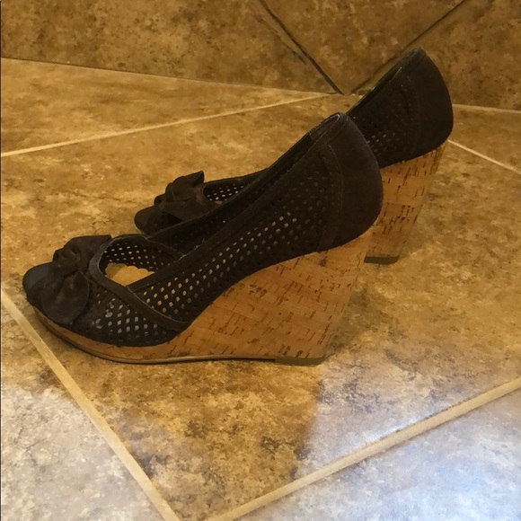 Brown cork wedges - Picture 2 of 4